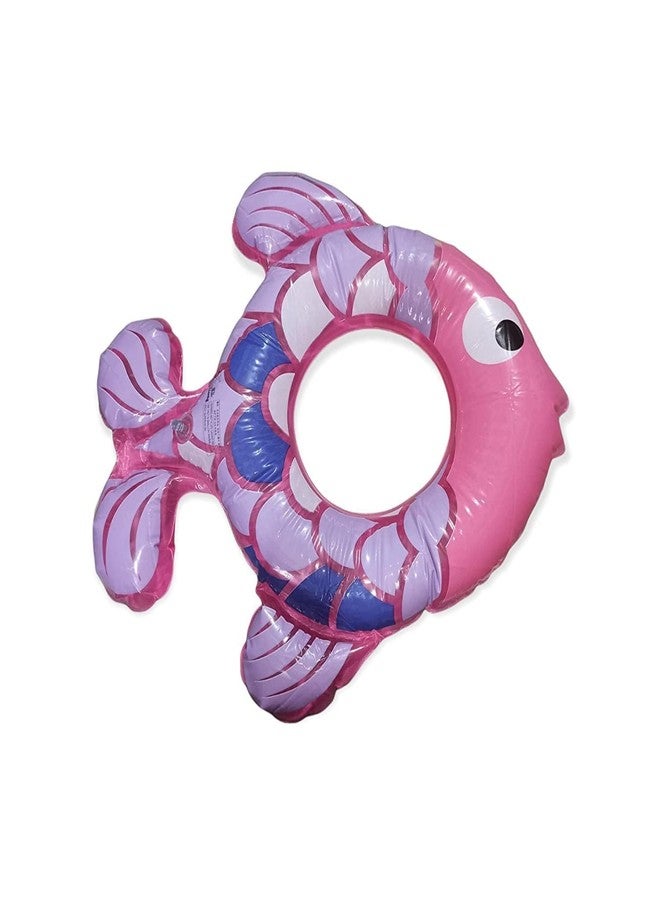 ZUSTPACK مجموعة زوست باك من أنابيب السباحة للأطفال، حلقة سباحة قابلة للنفخ، عوامة حمام سباحة للأطفال، أنبوب سباحة للأطفال الصغار، لعبة مائية للأطفال، إكسسوار شاطئ صيفي، حلقة سباحة آمنة (حلقة سباحة على شكل سمكة) - Image 4